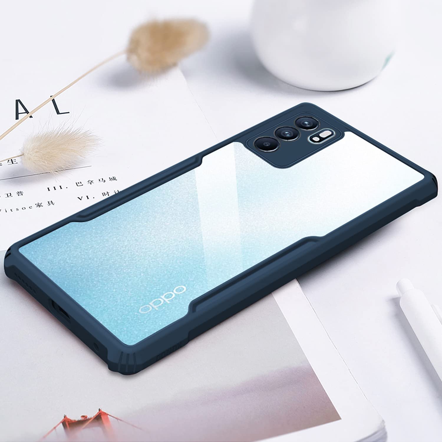 Xundd Beetle Series Full Protection Back Case for Oppo Reno 6 - Image 8