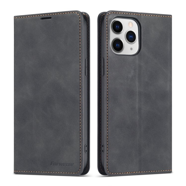 Fornwenw Genuine Leather Flip Cover for iPhone 13 Series - Image 2