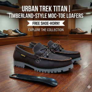 Urban Trek Titan | Timberland-Style Moc-Toe Loafers