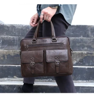 Premium Quality JEEP BULUO Wise Classic Business Choice British Style Laptop Bag