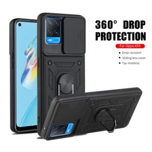 Oppo A54 A74 Series Slide Window Armor Case