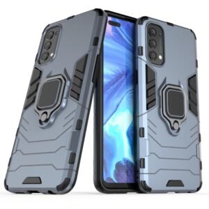 Oppo Reno 4 Armor Heavy Duty Full Body Protection Casing Cover + 3D Full Cover Tempered Glass