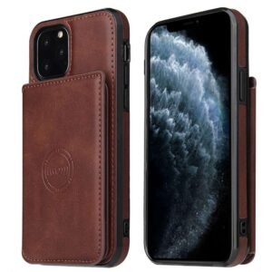 iPhone 12 Series Luxury Leather Wallet Back Cover Case