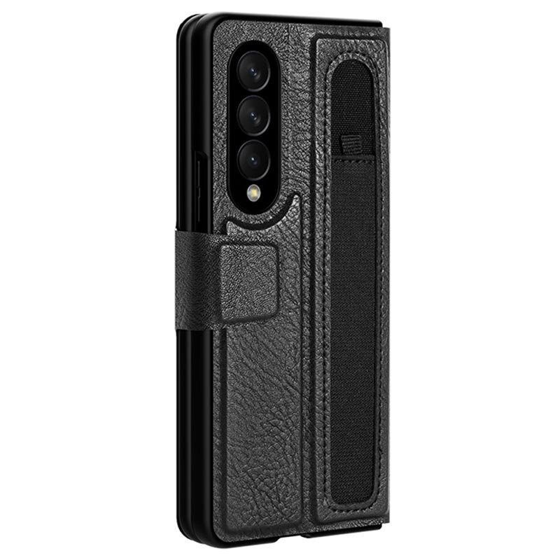 Nillkin Luxury Aoge Leather Phone Case For Samsung Galaxy Z Fold 3 With External Pen Tray - Image 11