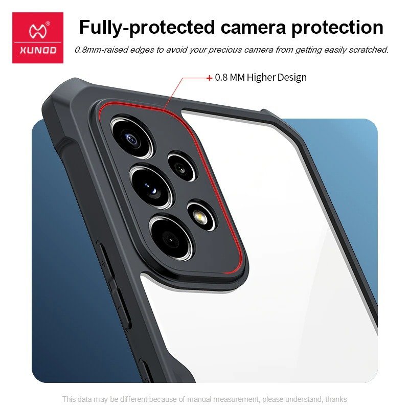 Xunnd Beetle Series Bumper Clear Case for Samsung Galaxy A53 & A73 - Image 3