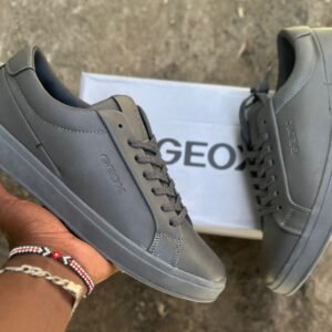 Geox Prime™ – Premium Breathable Everyday Sneaker - ⚫ Slate Grey