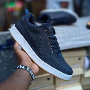 Cat_CrownStep Urban Sneakers – The Refined Casual Edition - 🔵 Midnight Navy (Navy)