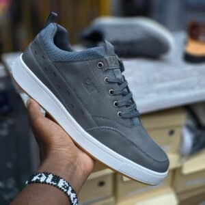 Cat_CrownStep Urban Sneakers – The Refined Casual Edition - ⚪ Ashstone Grey (Grey)