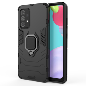 Black Panther Shockproof Armor Ring Case for Samsung Galaxy A13