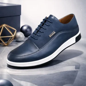 Hugo Boss ModernClassic Premium Comfort Shoes - Navy