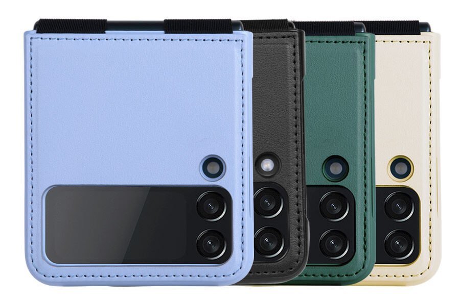 Nillkin Qin Vegan leather case for Samsung Galaxy Z Flip 3/4 5G - Image 25