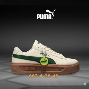 The Urban Elevate Platform Thicksole Comfort Sneaker - White Green
