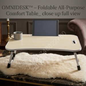 OMNIDESK™ – Foldable All-Purpose Comfort Table - 🤎 Classic Beige