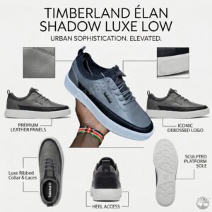 Timberland ÉLAN SHADOW Luxe Low Luxury Lace-Up Sneakers