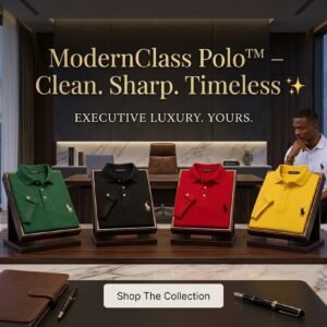 ✨ ModernClass Polo™ – Clean. Sharp. Timeless