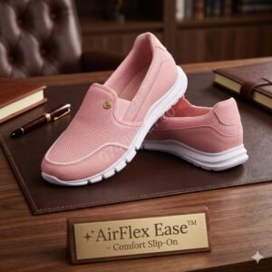 ✨ AirFlex Ease™ – Comfort Slip-On - Blush Pink