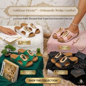 ✨ GoldEase Elevate™ – Orthopedic Wedge Comfort