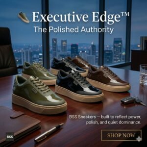 👟 Executive Edge™ – The Polished Authority BSS Sneakers