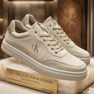CK – The Quiet Power Sneaker | Elevated Status - Beige