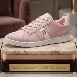 👟 PRAQA BelleStep™ – LUXEFORM Sneakers - Light Pink