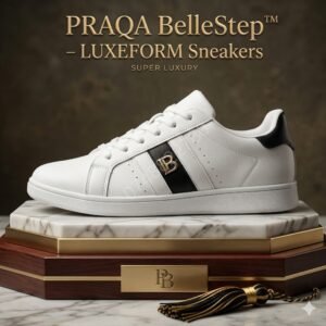 👟 PRAQA BelleStep™ – LUXEFORM Sneakers - White