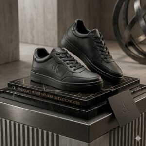 CK – The Quiet Power Sneaker | Elevated Status - Black
