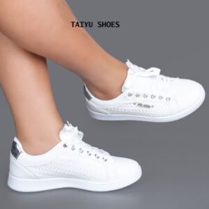 👟 PRAQA BelleStep Core Elegance™ Sneakers - 🤍 Pure Aura White