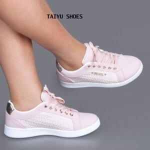 👟 PRAQA BelleStep Core Elegance™ Sneakers - 🌸 Blush Veil Pink