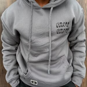 MiuWave Essential Luxe Hoodies™ - Grey 🩶