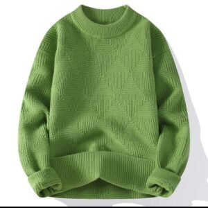 Real Beauty Ring-The Knit Drop Sweaters - 🍏 Solid Apple Green