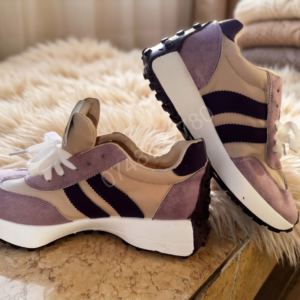 MODERN CHIC ESSENTIAL™_Stay Real Sneakers - Light Purple /Dusted Lavender