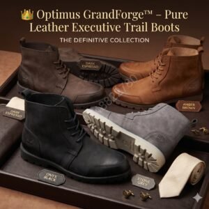 Optimus GrandForge™-Pure Leather Executive Trail Boots