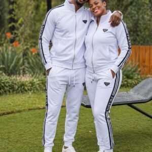 🔥 Urban Royale™ – Signature Tracksuit Set - White