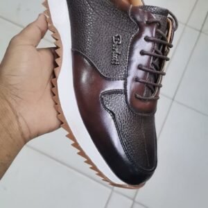 👑 Berluti Élan™ – Elite Ergonomic Sneakers - Brown