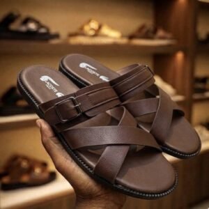 ✨ LCSTE TRINITY CROSS™ - LUXE SANDALS - COFFEE