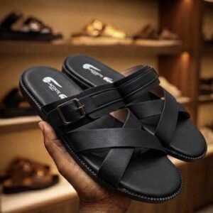 ✨ LCSTE TRINITY CROSS™ - LUXE SANDALS - BLACK
