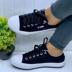 ✨ BENBU Neo_ColorPop™ – DoubleSole Casual Trend Sneakers - Black