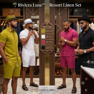 🌴 Riviera Luxe™ – Resort Linen Set