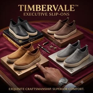 👞 TimberVale™ Executive Slip-Ons