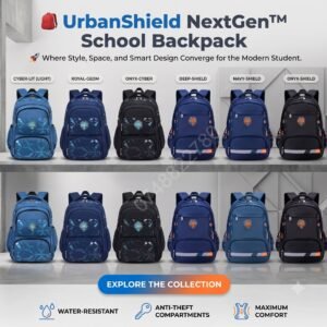 🎒 UrbanShield NextGen™ School Backpack