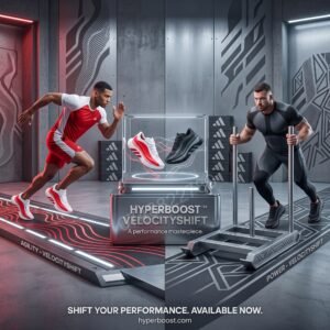 HyperBoost™ VelocityShift – Futuristic Performance Sneakers