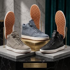 👟 EccoVance™ Urban High-Top Sneakers
