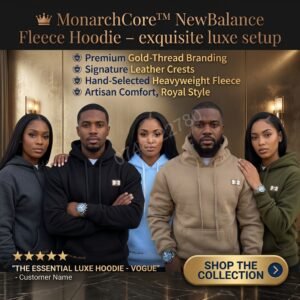 👑 MonarchCore™ NewBalance Fleece Hoodie