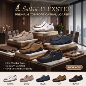 👞 Salkin™ FlexStep – Premium Comfort Casual Loafers