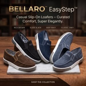 👟 BELLARO™ EasyStep – Casual Slip-On Loafers