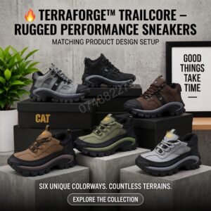 TerraForge™ TrailCore – Rugged Performance Sneakers