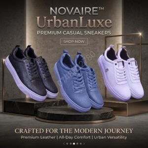 👟 NOVAIRE™ UrbanLuxe – Premium Casual Sneakers